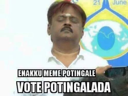 Vijayaknth election results trolls