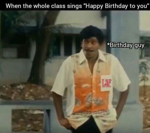 Happy Birthday Memes in Tamil