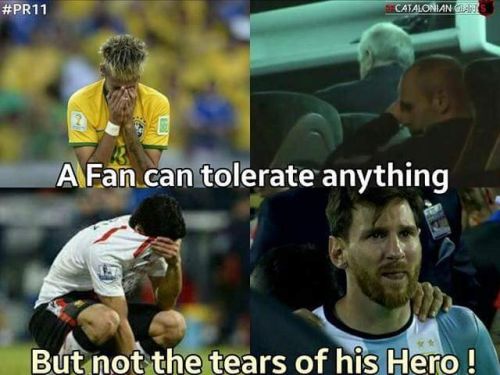 Messi crying memes