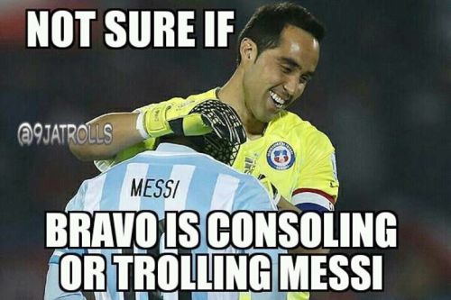 Messi and bravo