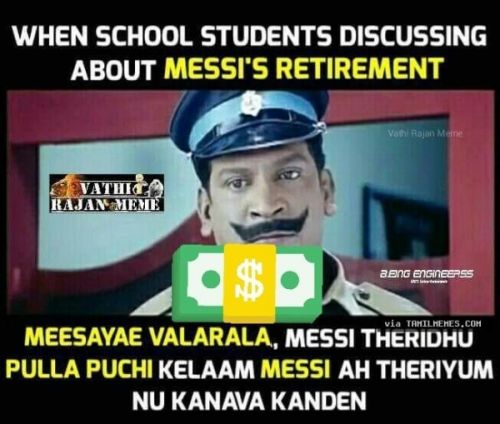 Messi retirement memes