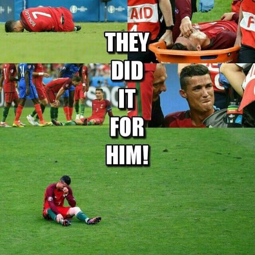Portugal vs France Euro 2016 Final Memes