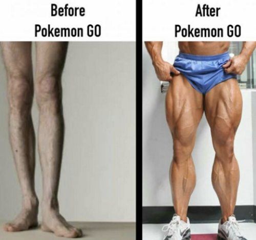 Pokemon go weight loss memes