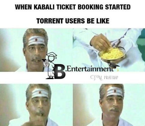 Kabali torrent release memes