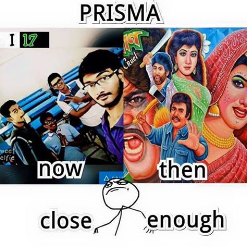 Prisma app memes