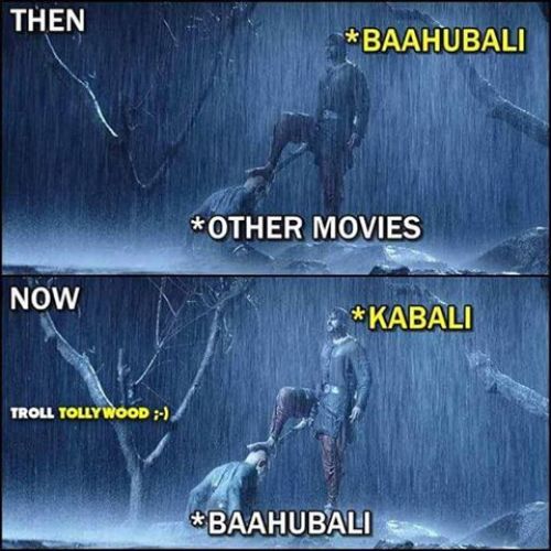 Kabali beaten baahubali memes