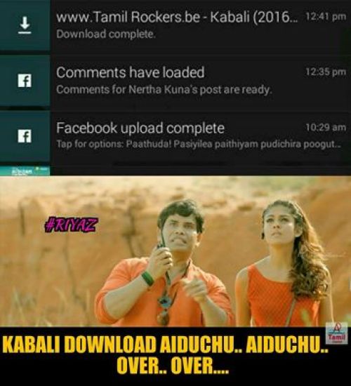 Kabali download memes