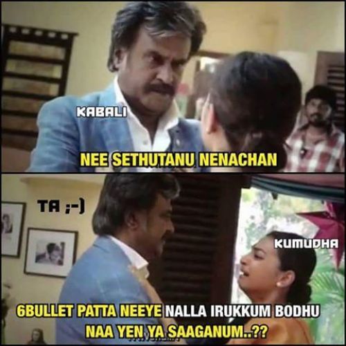 Kabali dialogue memes