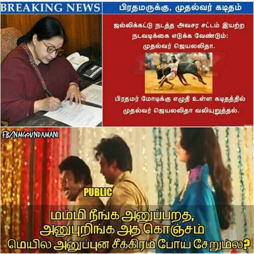 Tamilnadu Jallikattu 2016 trolls and memes