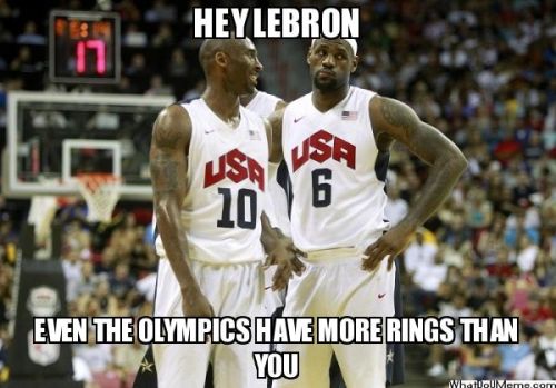 Lebron Olympics memes