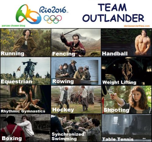 OUTLANDER IN THE RIO 16 OLYMPICS