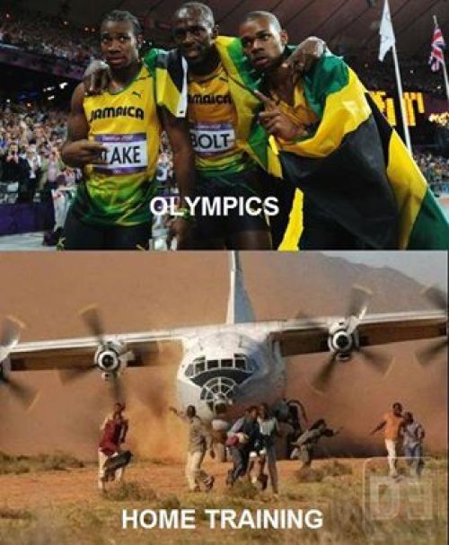 Jamaicans Running Memes in Olympics