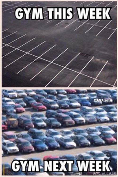 Gym parking memes