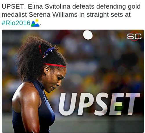 Serena williams lost in Olympics 2016 funny jokes