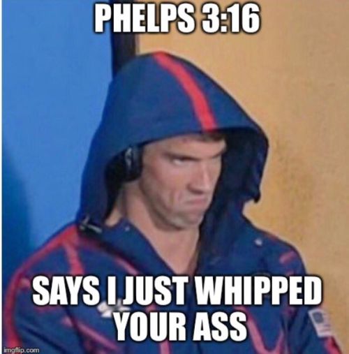 Phelps now looks memes