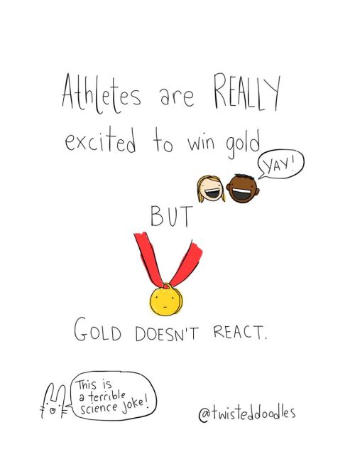 A terrible Olympics science joke!