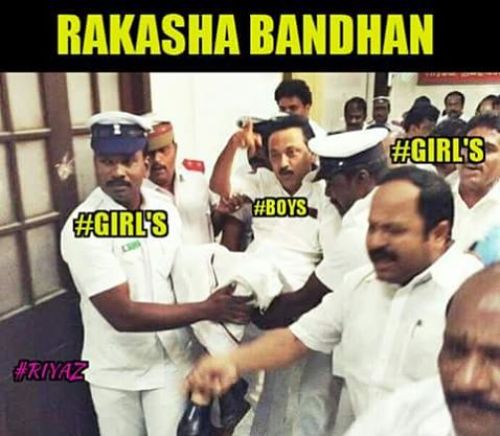 Raksha Bandhan memes and trolls