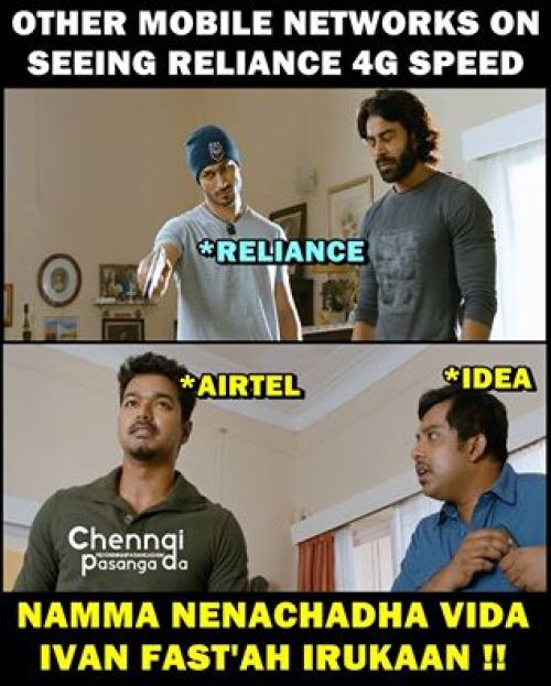 Reliance jio 4g sim memes in tamil