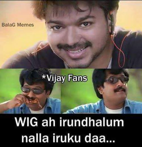 Vijay fans bhairava funny memes