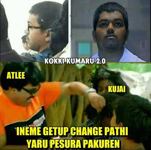 Theri movie memes and trolls