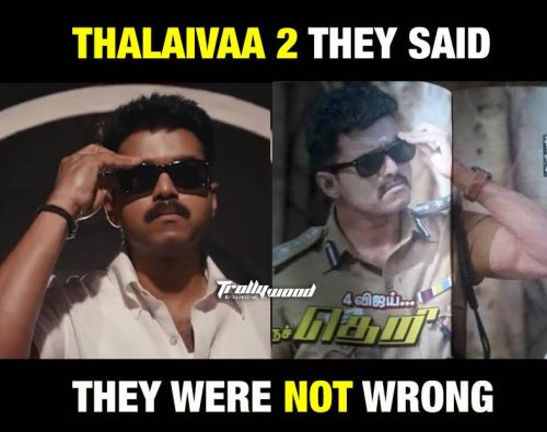Theri movie memes and trolls 2016