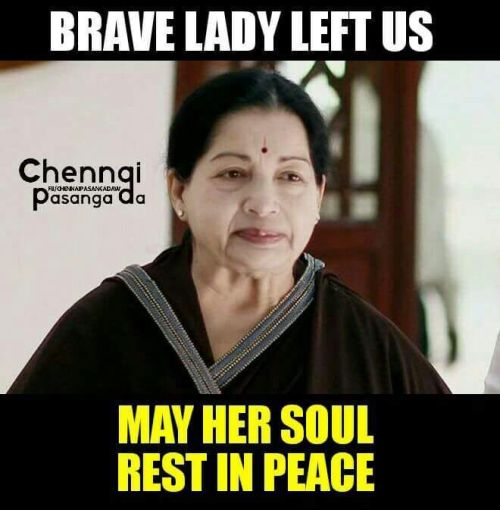 Jayalalitha death memes