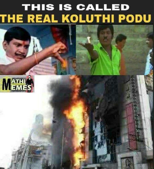 Chennai silks fire memes