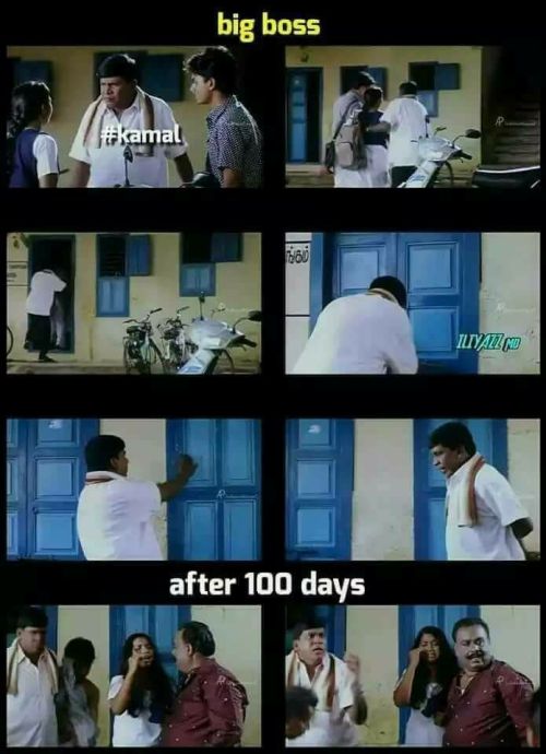 Bigg Boss 100 days tamil memes