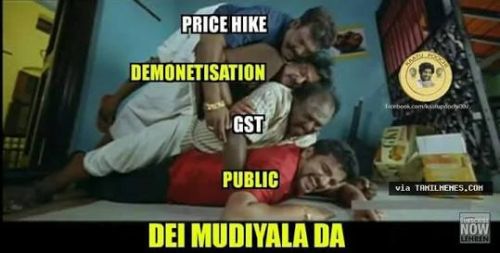 Gst tax Tamil memes