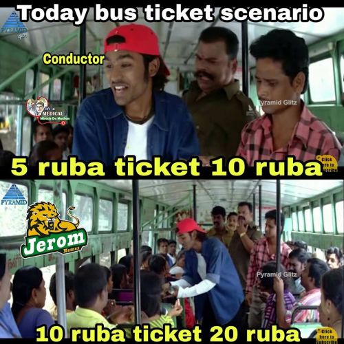 TN Bus Ticket Hike Memes