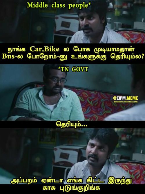 TN bus ticket price increase images