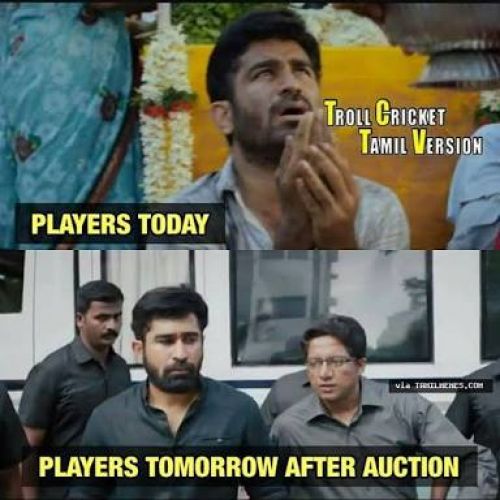 IPL auction 2018 memes