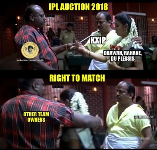 IPL auction Tamil memes