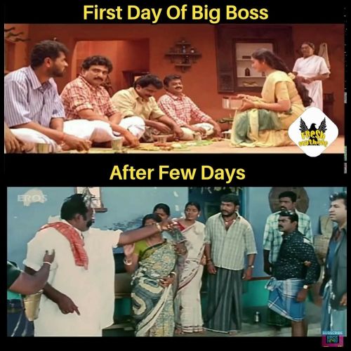 Bigg Boss tamil season 2 memes