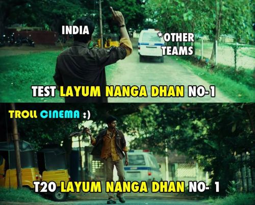India number 1 ranking in T20 and Test