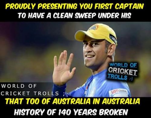 Dhoni memes against australia t20 win