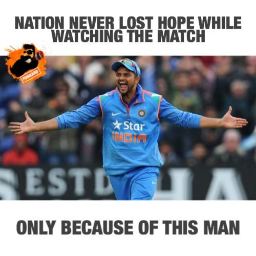 Suresh raina is the finisher of T20